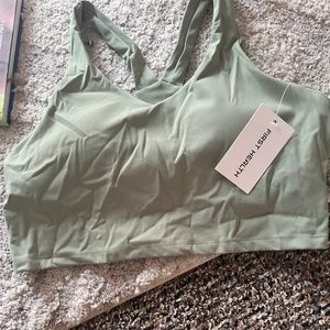 First health Onyx crop top size 12